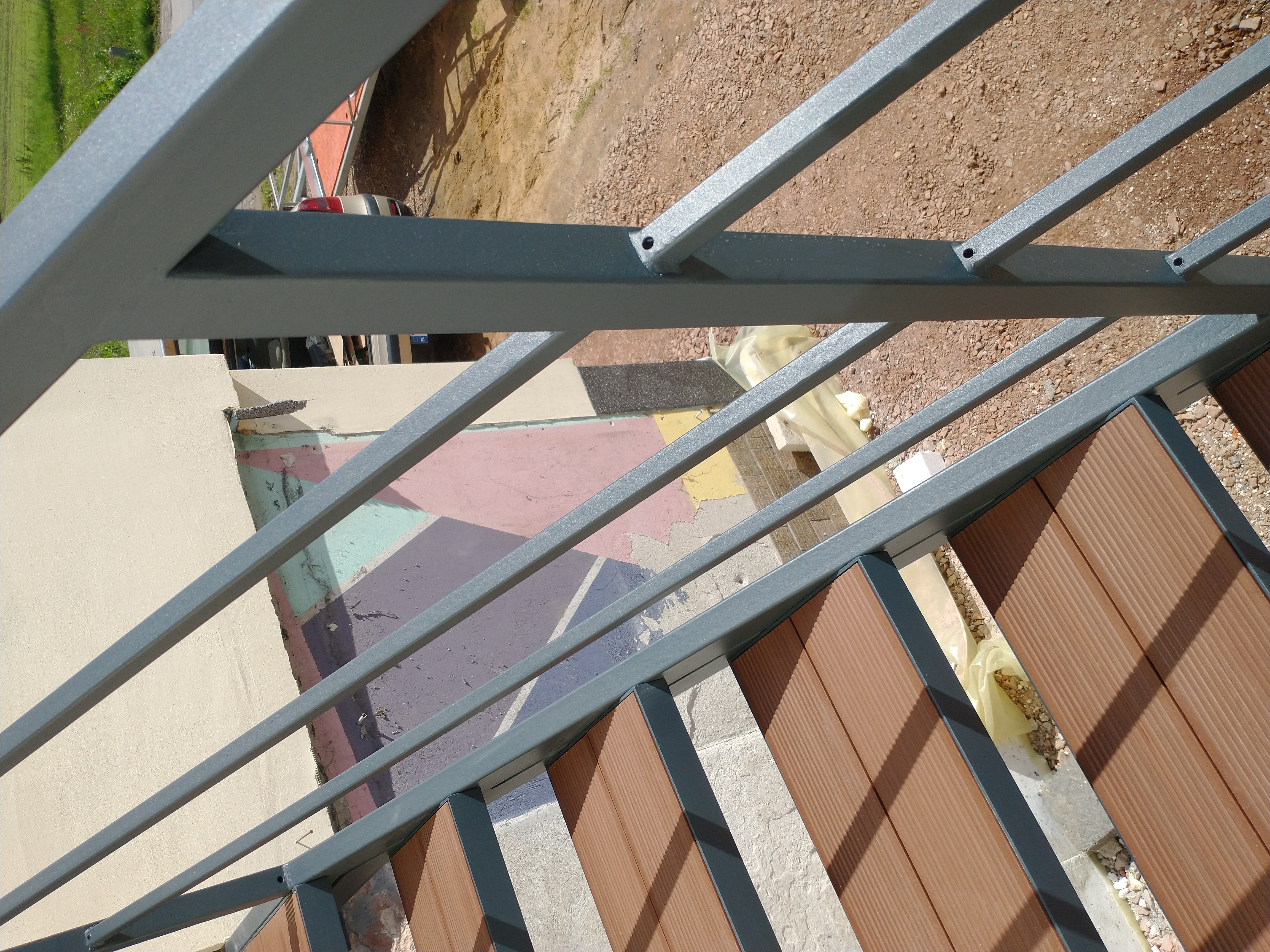 Schody stalowo-kompozytowe